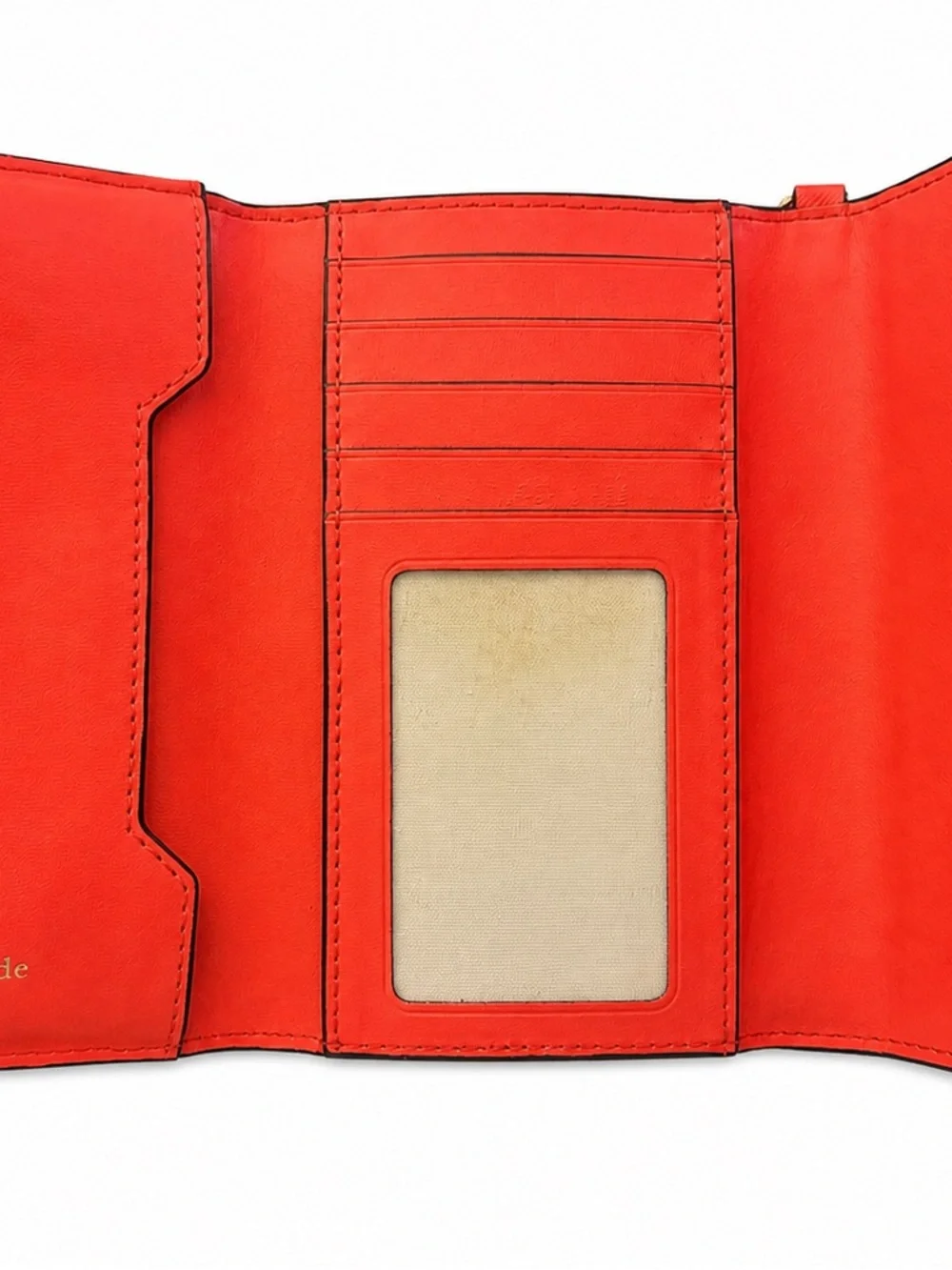 kate spade Coral-Red Envelope Wristlet with Strap - Picture 3 of 4